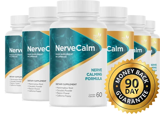 NerveCalm 6 bottles 180-day supply best value